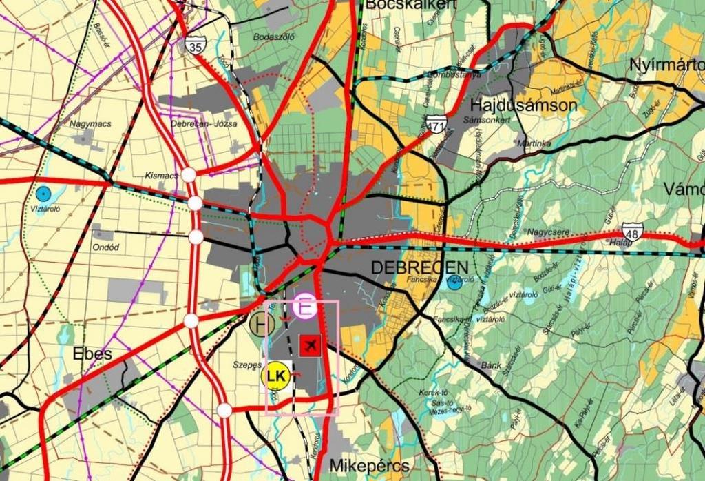 0,5 ha nagyságú terület új területfelhasználását a lakáscélú telekhasználatból történő fokozatos átépítés, telekhasználat módosítás indokolja. 1.2.