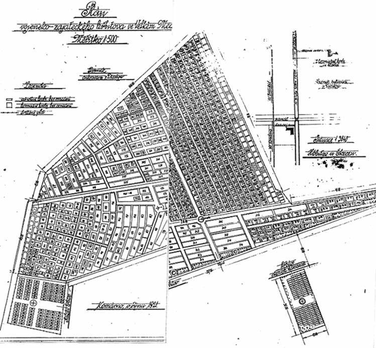 Egy elhunyt orosz hadifogoly nyilvántartási lapja letként volt bejegyezve. 21 A hadifogolytemető eredeti területe 1362 m 2 volt. Kialakítói, a korabeli magyar hatóságok a 88.