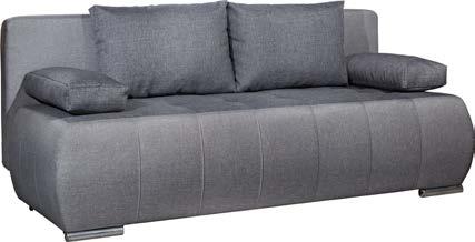 kanapéágy, amely könnyen kényelmes ággyá alakítható.