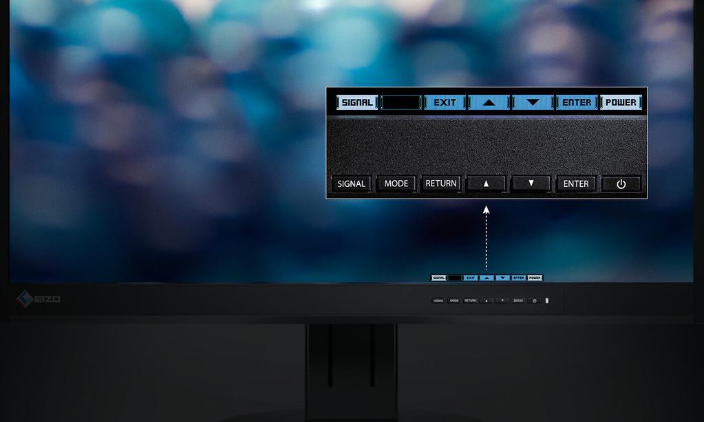 A Multi-Monitor Matching funkcióval az adott számítógéphez csatlakoztatott valamennyi FlexScan monitoron elvégezhetők a kívánt beállítások. alacsony az energiafelhasználásuk.
