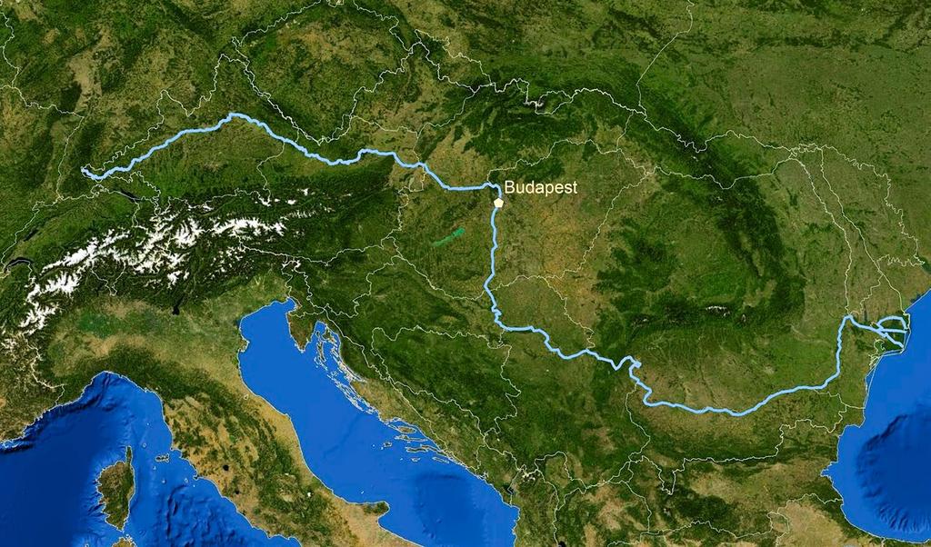 II. ÁTFOGÓ VÍZRAJZI ÉS VÍZGAZDÁLKODÁSI ADATOK Hazánk a Duna 816 ezer km 2 kiterjedésű vízgyűjtő