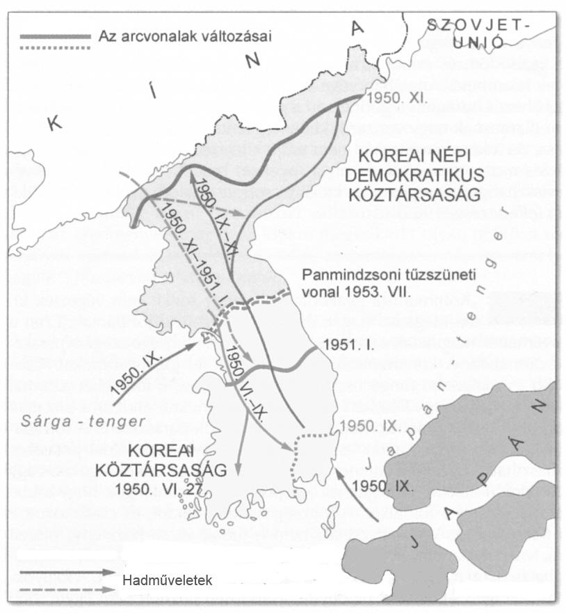 Érettségi feladatok gyűjteménye Egyetemes történelem Emelt szint 137 12. A feladat a hidegháborúval kapcsolatos.