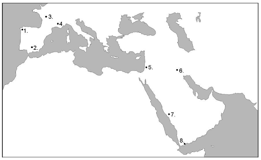 Érettségi feladatok gyűjteménye Egyetemes történelem Emelt szint 57 35. A feladat az iszlám vallás születésével és az arab terjeszkedéssel kapcsolatos.