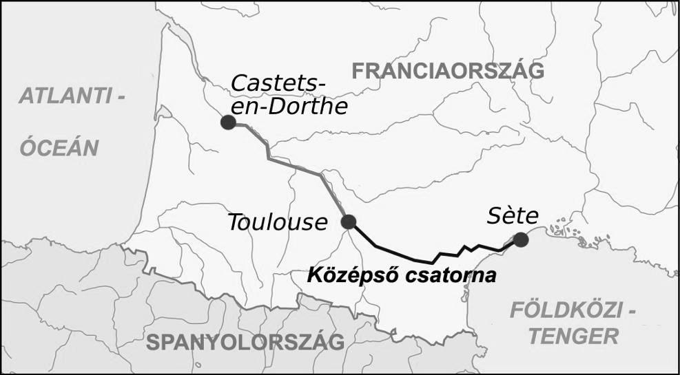 Érettségi feladatok gyűjteménye Egyetemes történelem Emelt szint 77 b) A térképen az 1494-es tordesillasi szerződésben rögzített vonalat látja, amely mentén a két legkorábbi gyarmatosító európai