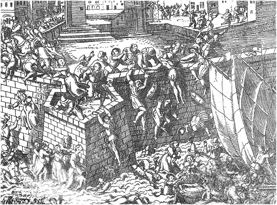 ) Az uralkodócsaládok: Habsburg; Jagelló; Tudor; Valois (francia) a) Az ütközet emlékére kiadott érem felirata: Flavit et dissipati sunt 1588 (Rájuk fújt [az Isten], és