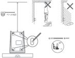 EN 1. rain shade 2. camera with infra LED lighting 3. speaker 4. dial button 5. microphone 6. LAN internet connector 7. RESET button 8. adapter connector (+/- 12 V) 9. lock control (NO/COM/NC) 10.