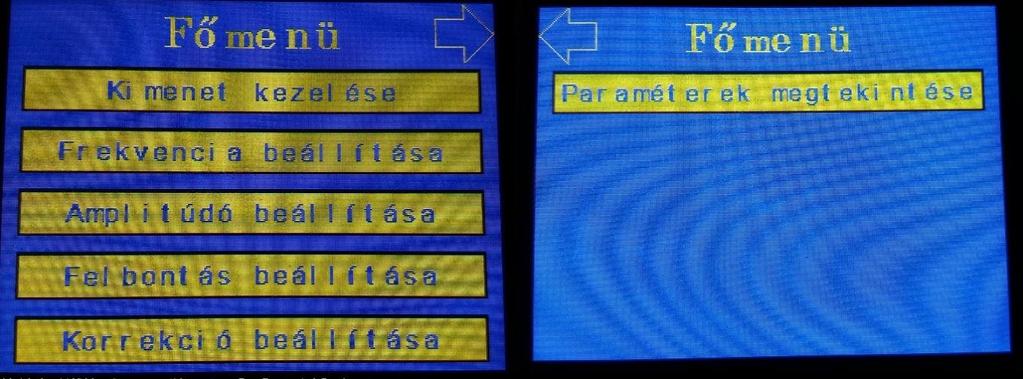 Ekkor az Rt értéke 10 Ohm volt, UG értéke pedig 15,9 V. A felbontás 1.024-re volt állítva 50.00 Hz frekvencián, 100%-os kitöltési tényező mellett, korrekció alkalmazás nélkül. 16.