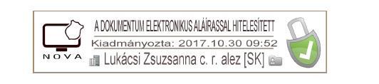 a) A dokmentm személyes elektroniks aláírással hitelesített szöveget; b) az aláírás dátmát (év, hó, nap, óra, perc pontossággal); c) az elektroniks aláírást létrehozó személy vezeték és tónevét,