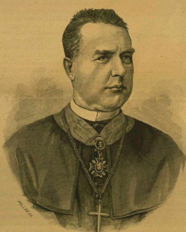 báró Hornig Károly (1840 1917), az első iskolapüspök" 1862-ben szentelték pappá, de további teológiai tanulmányokat folytatott a bécsi Augustineumban.