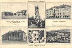 Sajókaza, utcaké p télen,