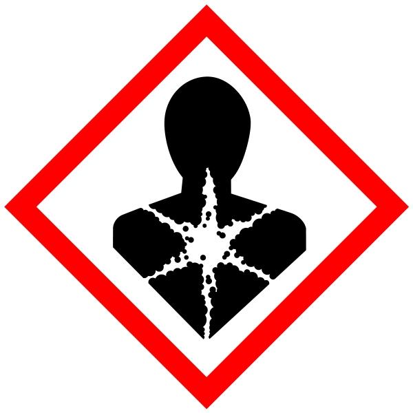 H318 Súlyos szemkárosodást okoz. H373 May cause damage to organs through prolonged or repeated exposure if swallowed. H315 Bőrirritáló hatású.