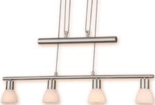 alumínium/akril, 1X30W SMD-LED-del, 2600Lm, kb. 40/120cm, energiaosztály: A 14.