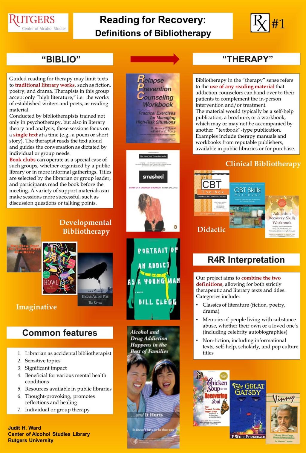 19 EREDETI KÖZLEMÉNY EK / ORIGINAL ARTICLES olvasás a gyógyulás érdekében, aminek munkacíme egy könnyen megjegyezhető betűszó, R4R.