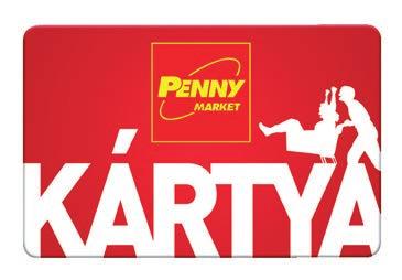 Penny kártyával OLCSÓBB!