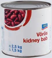 4550 g/db kedvezmény* minden 2500 g-os 15%