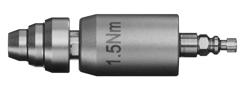 A Compact Air Drive II használata 1,5 Nm-es nyomatékszabályozó (511.770) és 4,0 Nm-es nyomatékszabályozó (511.