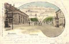 Keszthely, látkép kis híddal.