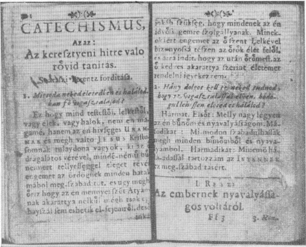 A lőcsei énekeskönyv függeléke: Szárászi Ferenc