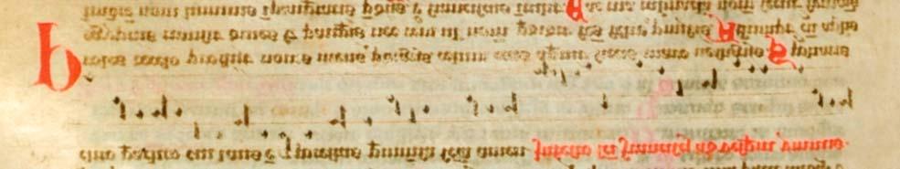 72 SZOLIVA GÁBRIEL 1. ábra. A Mel 751 legkorábbi bejegyzése a Rosenthal-kódexben, 1235 41 között (München, Franziskanerkloster St. Anna, Cmm. 1, f. 329v).