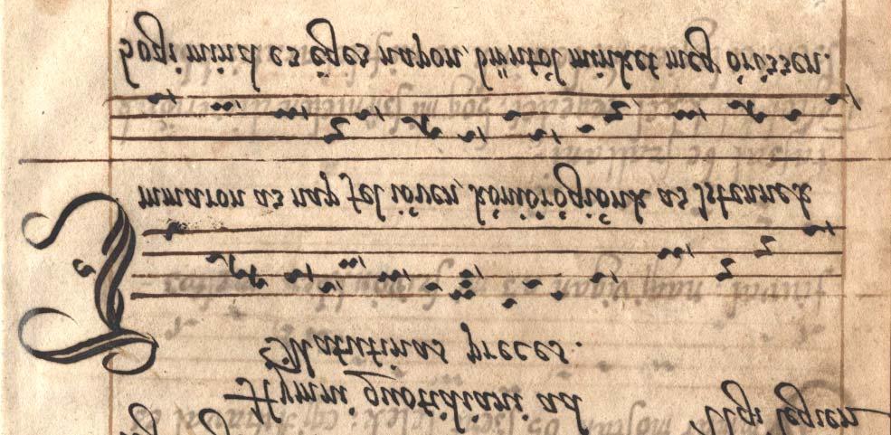 78 SZOLIVA GÁBRIEL 5. ábra. A Csáti graduál (1602) reggeli himnusza a Mel 752 hazai változatával (Sárospataki Református Kollégium Tudományos Gyûjteményei, Kt. 12, f. 39).