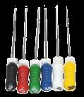 ENDODONCIA Guttapercha ISO: 15, 20, 25, 30, 35, 40, 45 50, 55, 60, 70, 80 sorozat: 15-40, 45-80