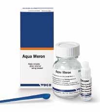 üveg ionomer ragasztócement 35 g a csepegtető flakonnal 12.