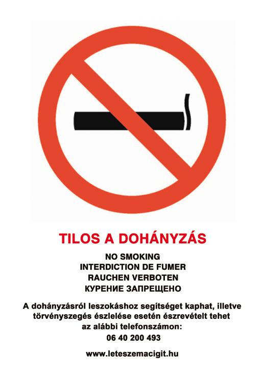 2. ábra: A kötelező felirat