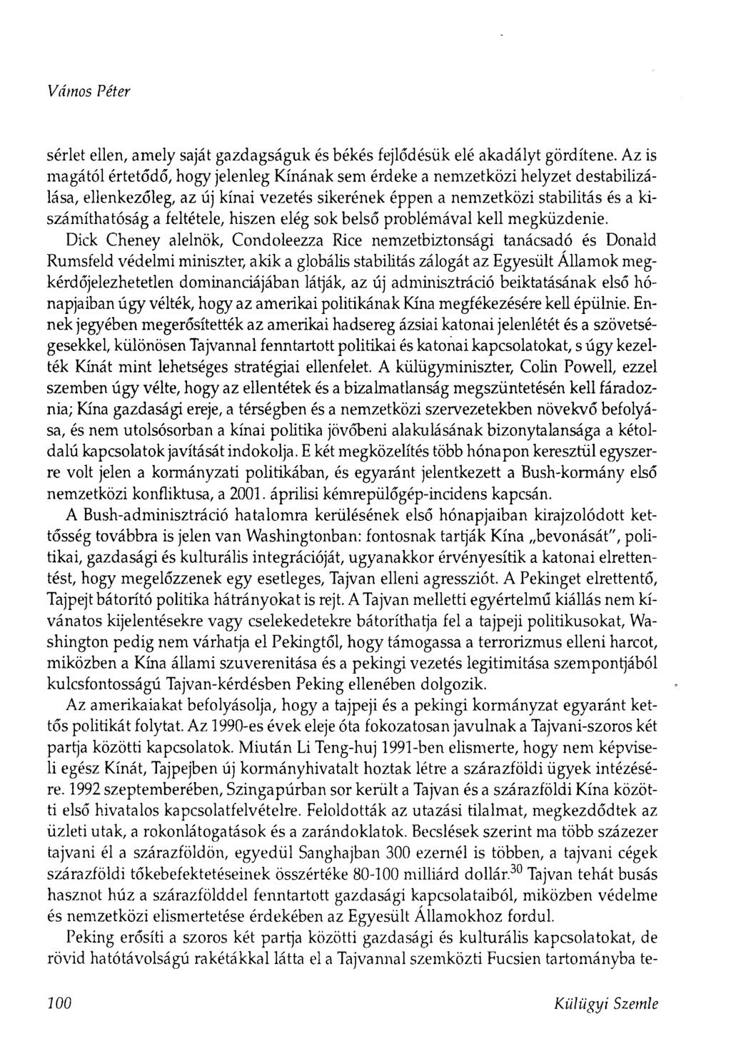 Vámos Péter sérlet ellen, amely saját gazdagságuk és békés fejlődésük elé akadályt gördítene.