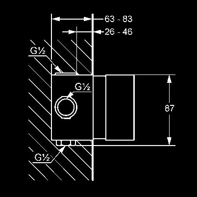 (B osztály) Therm-E betéttel zárószelep nélkül szűrő P-IX 8410/II 35158 55.