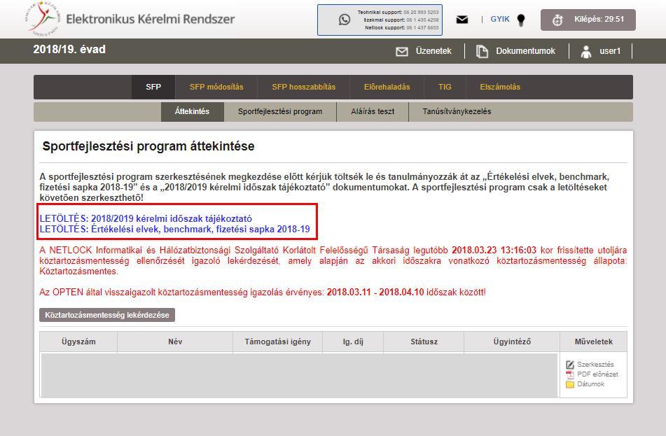 Technikai információk: A kérelem (adatlap) kitöltésére kizárólag elektronikusan van mód, a program a honlapról is elérhető. FONTOS TUDNIVALÓ!