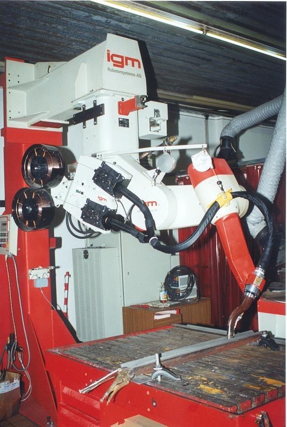 Robotok alkalmazása Két huzalos