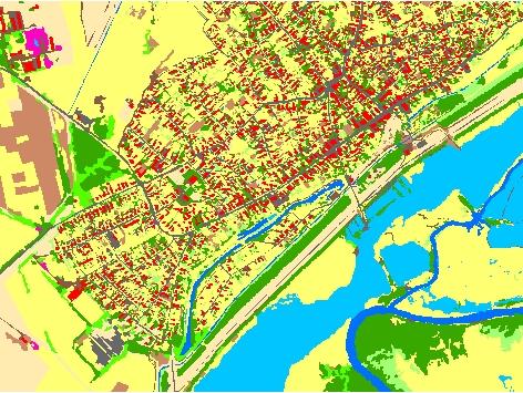 fotointerpretációban: ü A nemze-, 1:50 000 méretarányú felszínborítási adatbázis