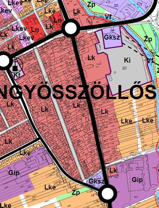 18. Szombathely, Nagy Lajos király utca, Szőlős utca kisvárosias lakóterület felülvizsgálata a lakásszám korlátozásával A kérelem tárgya, hogy a készülő új Szombathely város rendezési tervében Nagy