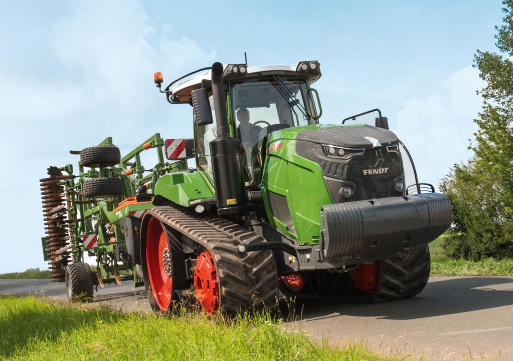 Teljesítményleadó tenely mehajtása Állítótenely Fordítóeysé Bolyómű Bemenet a motortól FENDT 900 VARIO MT: VARIODRIVE Fendt VarioDrive: Ey új eneráiós mehajtás.