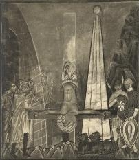 (67) hic Petrus in crucem actus [itt feszítették keresztre Pétert]: A hagyomány a Vaticanus dombra, a Caligua és Nero circusát díszítő obeliszk 430 közelébe helyezi Péter keresztre feszítését.