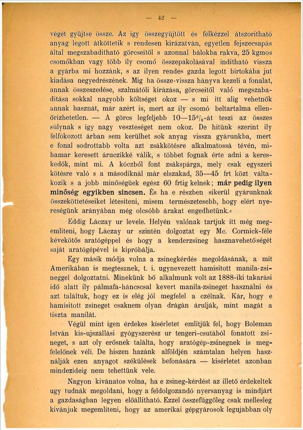 42 végét gyűjtse össze.