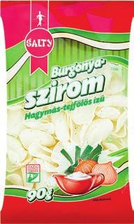 Salty burgonyaszirom sós,