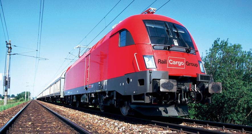 Rail Cargo Group Tények és számok 2013-ban Kereskedelem: 2,3 milliárd EUR Fuvarozott mennyiség: 109 millió tonna Tonnakilométer: 25,9 milliárd