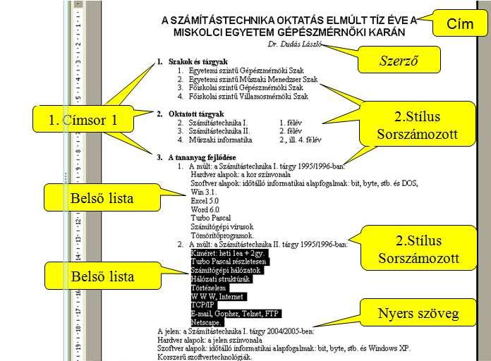 Alkalmazott Informatikai Tanszék SZÁMÍTÁSTECHNIKA I.