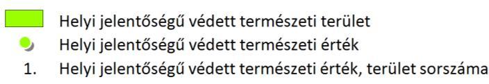 Az új agglomerációs törvényben (BATrT 23 ) lehatárolt térségi ökológiai hálózat elemei kis eltérésekkel megfeleltethetőek az országos ökológiai hálózatnak.