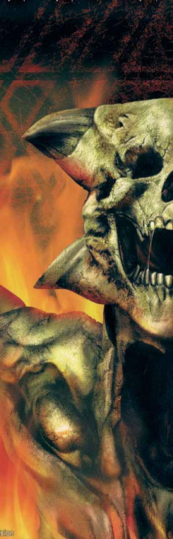 DOOM 3 RESURRECTION OF EVIL BEMUTATÓ RESURRECTION OF EVIL A LELKED A VÁLLALATOT ILLETI MEG Tűzdobáló pokolbéli groteszk démonok, hörgő, nyáladzó élőhalottak, csontvázkatonák és emberfejű pókok: a