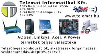 www.corsairmemory.com Az ECS új, ATI RS-400 chipkészlettel rendelkező alaplapot mutatott be. Az ECS RS400-A Pentium 4 LGA 775 tokozású processzort fogad, s PCI-Express buszt használ. www.ecs.com.tw PC-s billentyűzet mint lakóhely Bizony, bizony, bármennyire is furcsán hangzik, a PC billentyűzete nem egy élőlénynek maga a mennyország.