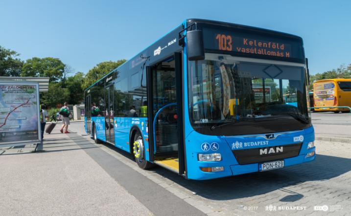 Új autóbuszok forgalomba állása Az elmúlt 1 évben 120 db új autóbusz állt forgalomba BKV Zrt.