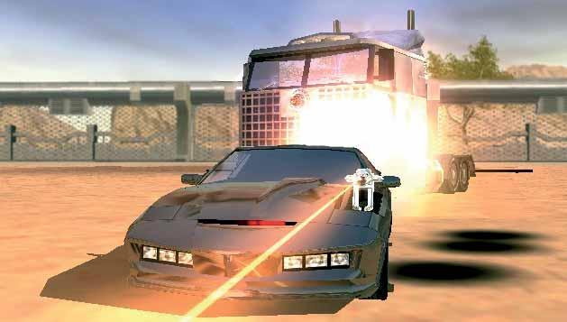 bemutató játszottuk még V.A.Z.Z. KNIGHT RIDER 2 A nagy és gonosz teherautó: szennyezi a levegőt, lassítja a forgalmat, ráadásul plazmával lövöldöz tank (T.A.N.K.) lesz, ahogy egyre hülyébb fegyverekkel bővül az arzenál.