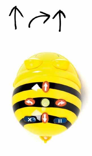 3. Algoritmusok Miután felfedezték, hogyan működik a Bee-Bot, a gyerekek elkezdhetik a feladatokat tervezett megoldásokon keresztül végrehajtani, próba-hiba kísérletek helyett.
