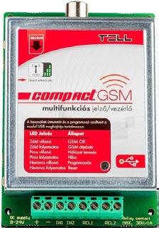 GSM TELEFONVONALI EMULÁTOROK ÉS GSM KOMMUNIKÁTOROK ecoline GSM II GSM Adapter Mini Compact GSM II easytemp Compact 6.200 Ft Bruttó: 7.