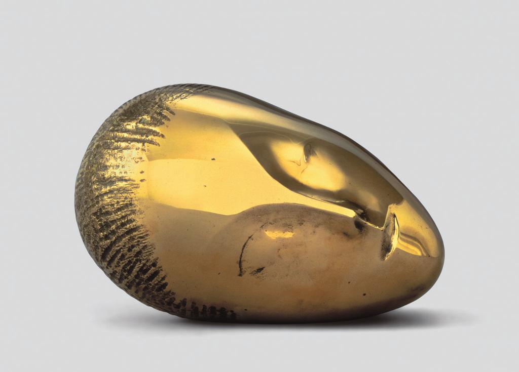 2 0 1 1 / 7, 8 Constântin Brancuşi Muse endormie [I], Spleeping Muse [I] / Alvó múzsa [I], 1910, polírozott bronz, 16 27,3 18,5 cm Centre Georges Pompidou, Musée national d art moderne, Paris,Gift of