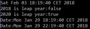 Példakód import java.util.*; public class GregCalDem { public static void main(string[] args) { GregorianCalendar cal = (GregorianCalendar)GregorianCalendar.getInstance(); System.out.println("" + cal.