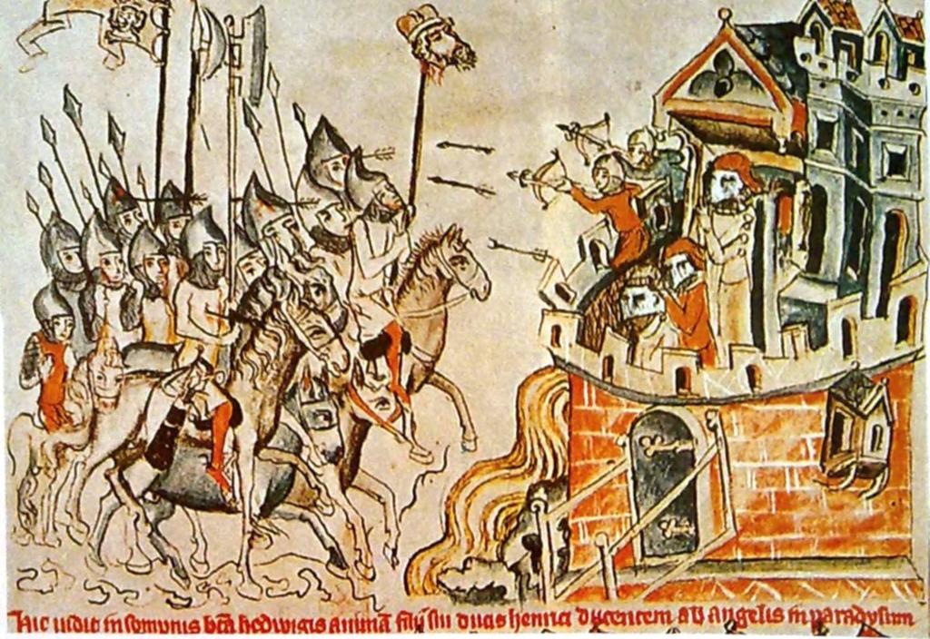 század eleje Az 1236-ban meginduló hadjárat első áldozata a volgai bolgárok és a keleti magyarok országa volt, majd a különböző orosz fejedelemségek - Rjazany és Szuzdal, Perejaszlav és Csernyigov -