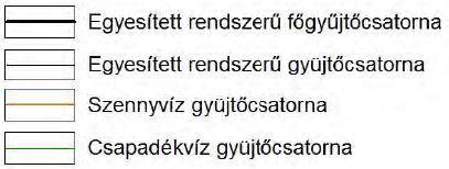 szennyvizek befogadója a Duna. 22 A kiépített egyesített szennyvíz és csapadékcsatorna a főgyűjtő hálózata húzódik az Orsolya utca és az Eperjes utca mentén.